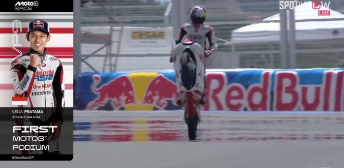 Veda Ega Pratama Raih Podium Bersejarah di Moto3 Brasil Veda Ega Pratama Raih Podium Bersejarah di Moto3 Brasil