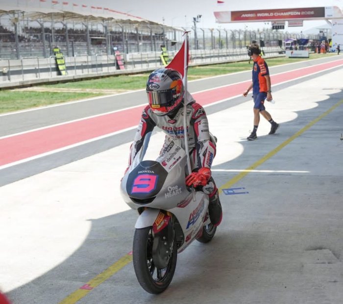 Finis Keenam di Mandalika, Veda Ega Pratama Naik ke Peringkat Ketujuh Klasemen Moto3