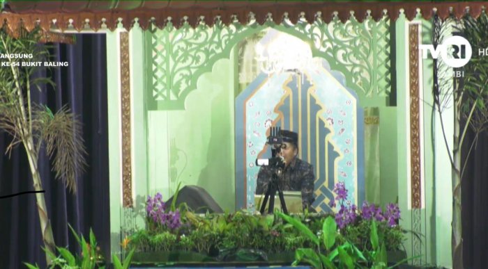 Dede Putra Raih Juara Pertama Qori MTQ ke-54 Jambi