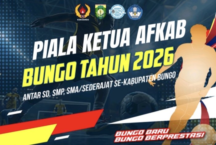 Bungo Baru, Bungo Berprestasi! Piala Ketua AFKAB Bungo Tahun 2026 Resmi Digelar