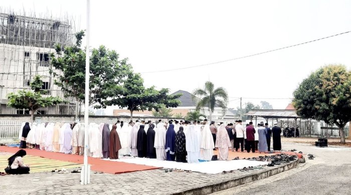 Warga Kecamatan Bungo Dani Gelar Shalat Istisqa Memohon Hujan