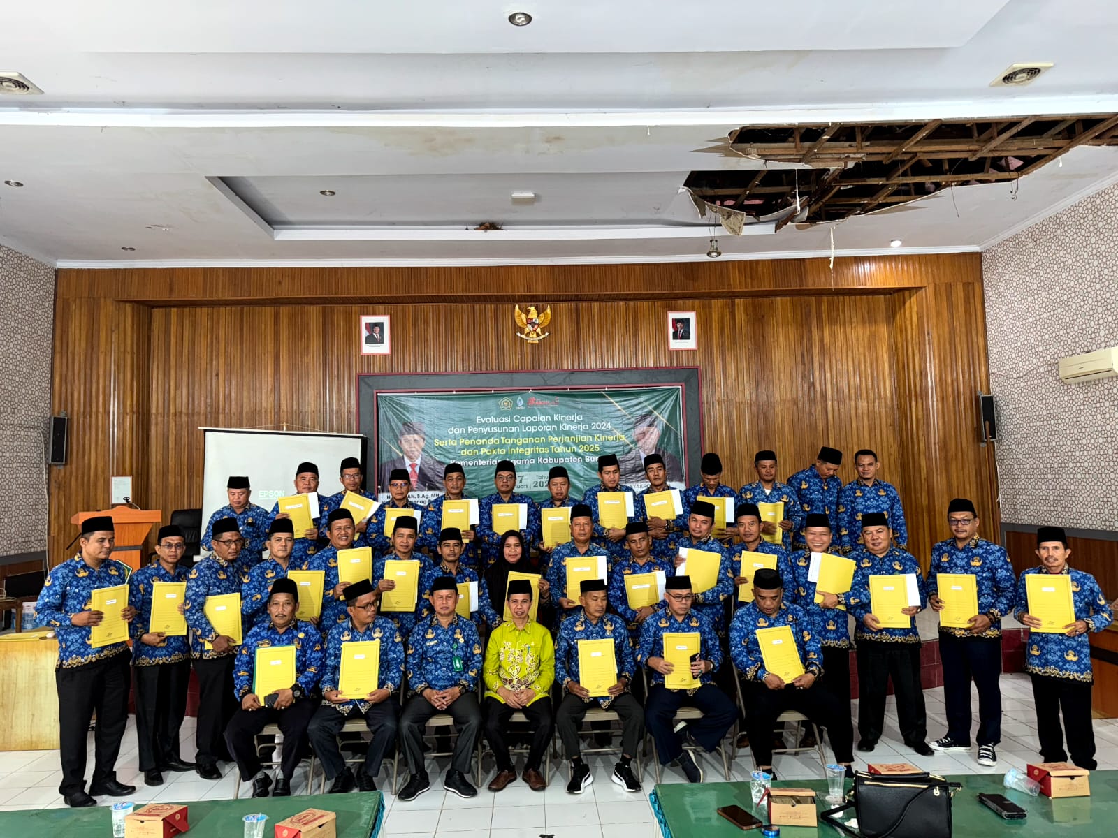 Perkin dan Pakta Integritas tahun 2025 adalah penentu langkah dan arah Program MAN 3 Bungo 