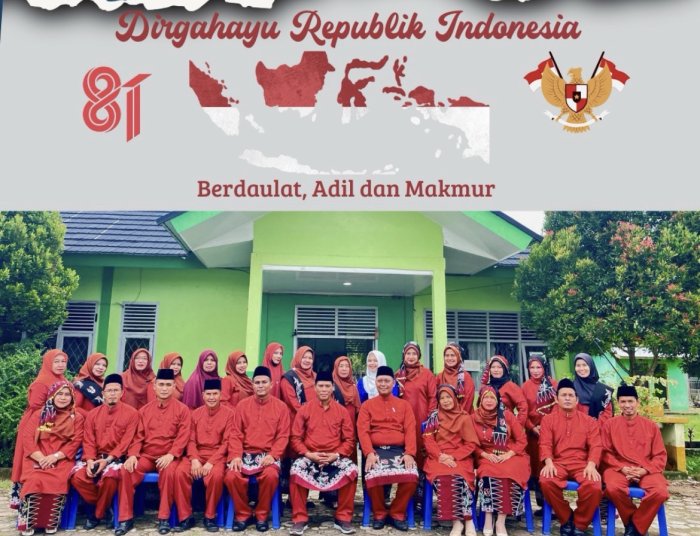 Kepala MAN 3 Bungo Sampaikan Ucapan HUT RI ke-81