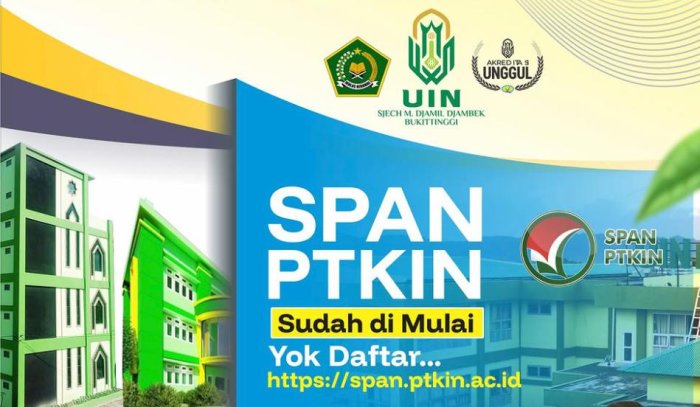Pendaftaran SPAN-PTKIN 2026 Resmi Dibuka Nasional