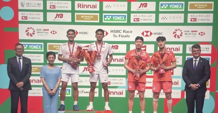 Fajar Alfian dan Fikri Juara Daihatsu Japan Open 2026 Fajar Alfian dan Fikri Juara Daihatsu Japan Open 2026