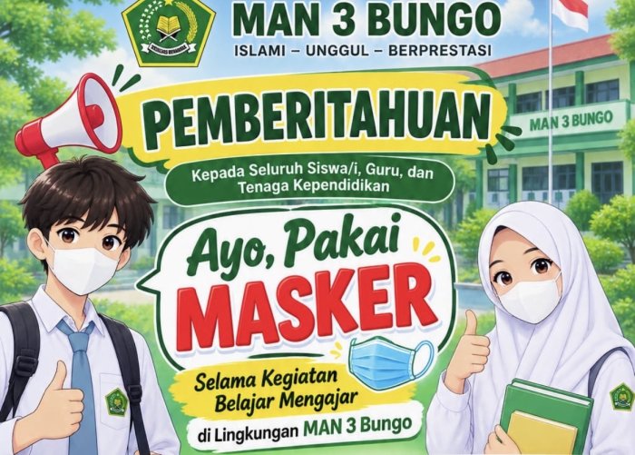 MAN 3 Bungo Terapkan Pembelajaran Daring Akibat Kabut Asap