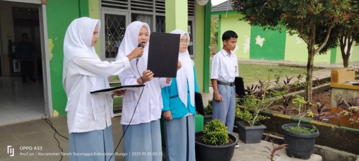 Siswa MAN 3 Bungo Sukses Gelar Upacara Sumpah Pemuda