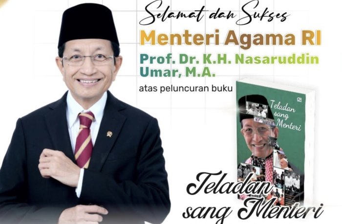 Menteri Agama Luncurkan Buku Teladan Sang Menteri di Istiqlal
