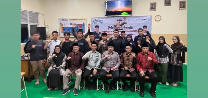 Kepala Kanwil Kemenag Jambi Lepas Kontingen OMI Nasional
