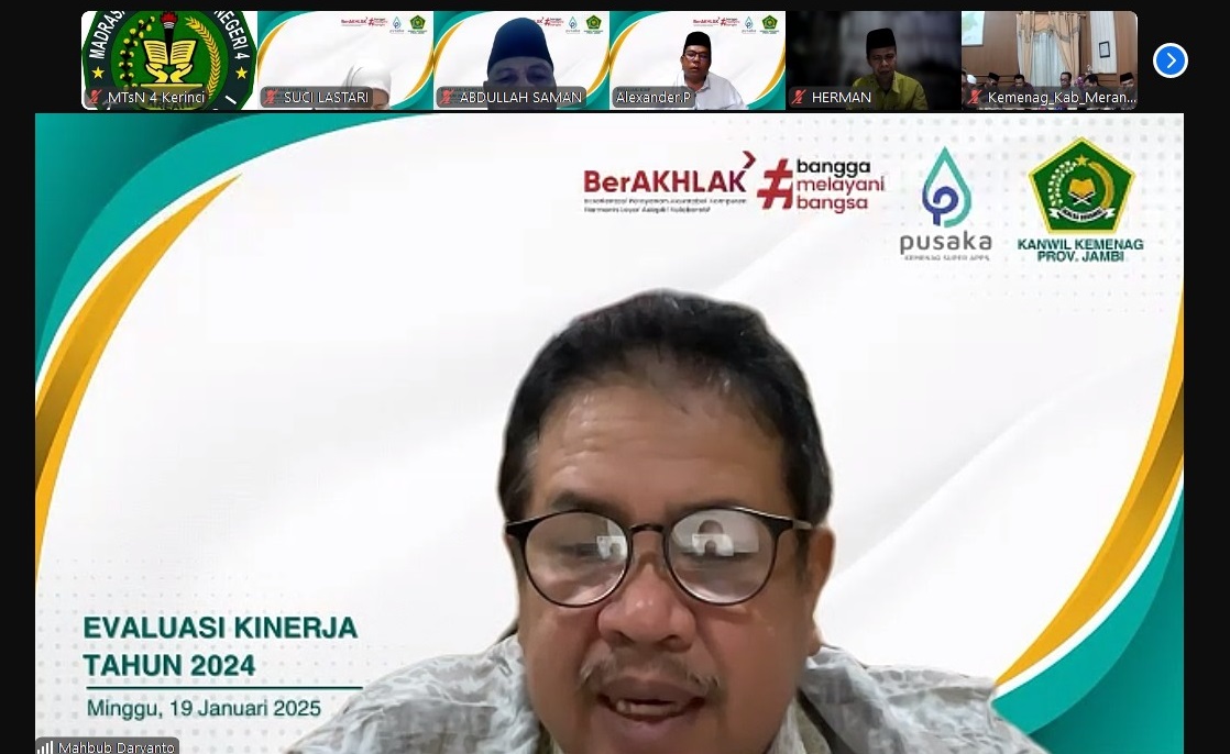 MAN 3 Bungo Mengikuti Zoom Meeting Evaluasi Kinerja Tahun 2024 oleh Kanwil Kemenag Prov. Jambi MAN 3 Bungo Mengikuti Zoom Meeting Evaluasi Kinerja Tahun 2024 oleh Kanwil Kemenag Prov. Jambi