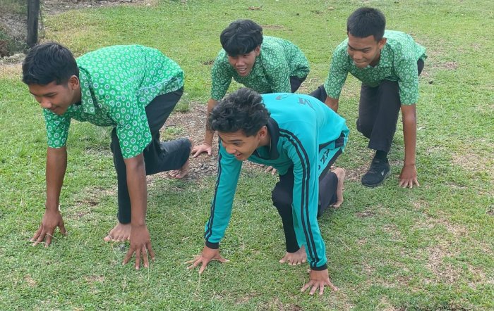 Peserta Lomba Lari Intensifkan Latihan Jelang Kompetisi esok hari Peserta Lomba Lari Intensifkan Latihan Jelang Kompetisi esok hari