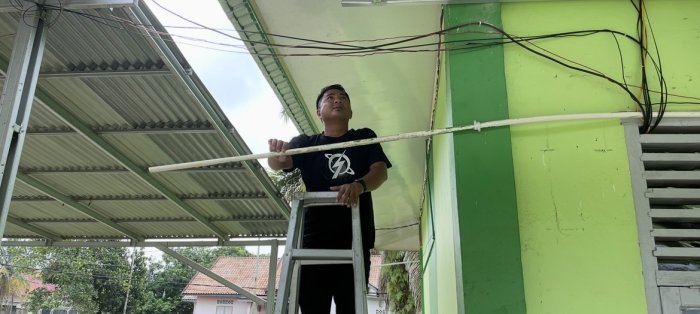 ASN MAN 3 Bungo Atasi Gangguan Internet Akibat Hujan ASN MAN 3 Bungo Atasi Gangguan Internet Akibat Hujan