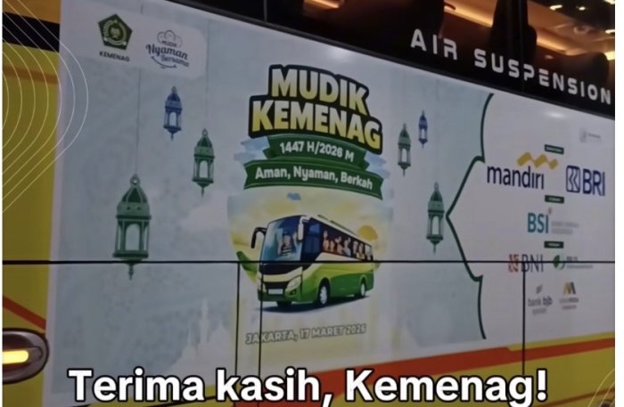 Menag Lepas 700 Peserta Mudik Gratis ASN Kemenag 2026 Menag Lepas 700 Peserta Mudik Gratis ASN Kemenag 2026