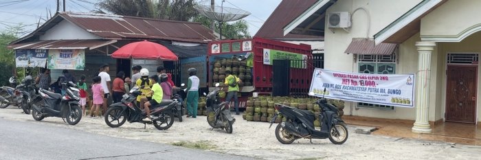 Pemkab Bungo Gelar Operasi Pasar Elpiji 3 Kg di Pasir Putih