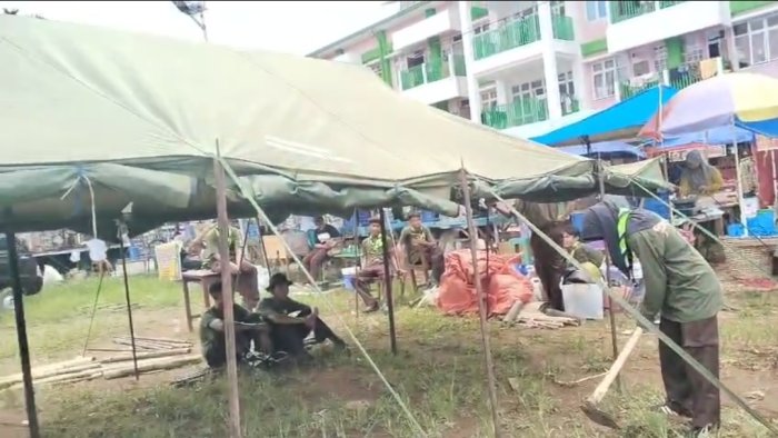 Pasukan Pramuka MAN 3 Bungo tiba di Bumi Perkemahan Dara Jingga Pasukan Pramuka MAN 3 Bungo tiba di Bumi Perkemahan Dara Jingga